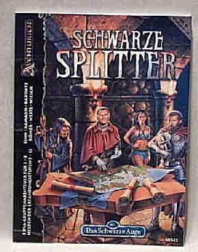 Schwarze Splitter-Foto